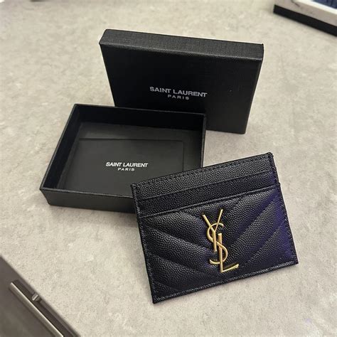 ysl card holder counterfeit